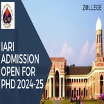 IARI Admission Open For PhD 2024 25